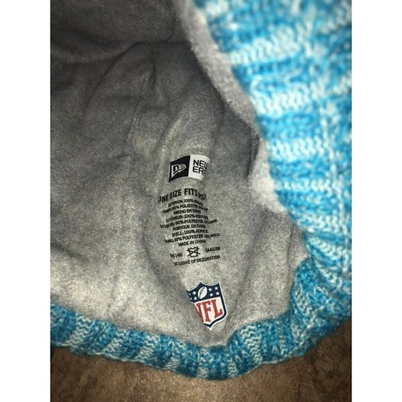 𝅺carolina Panthers New Era‎ Knit Hat - Picture 7 of 7